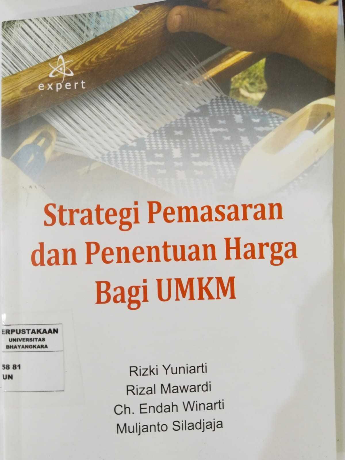 Strategi Pemasaran dan Penentuan Harga Bagi UMKM